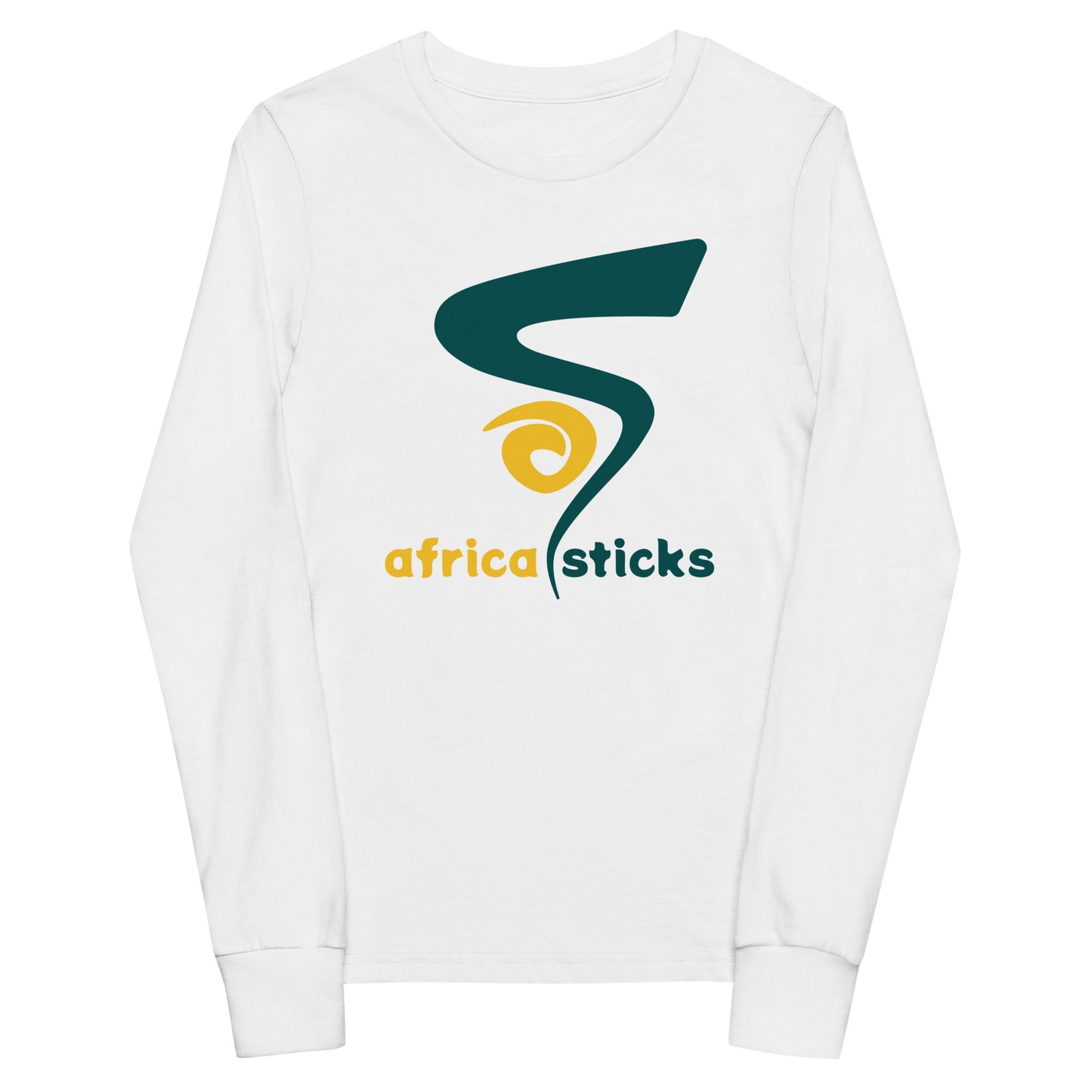 Youth Africa Sticks Bella + Canvas Long Sleeve Tee