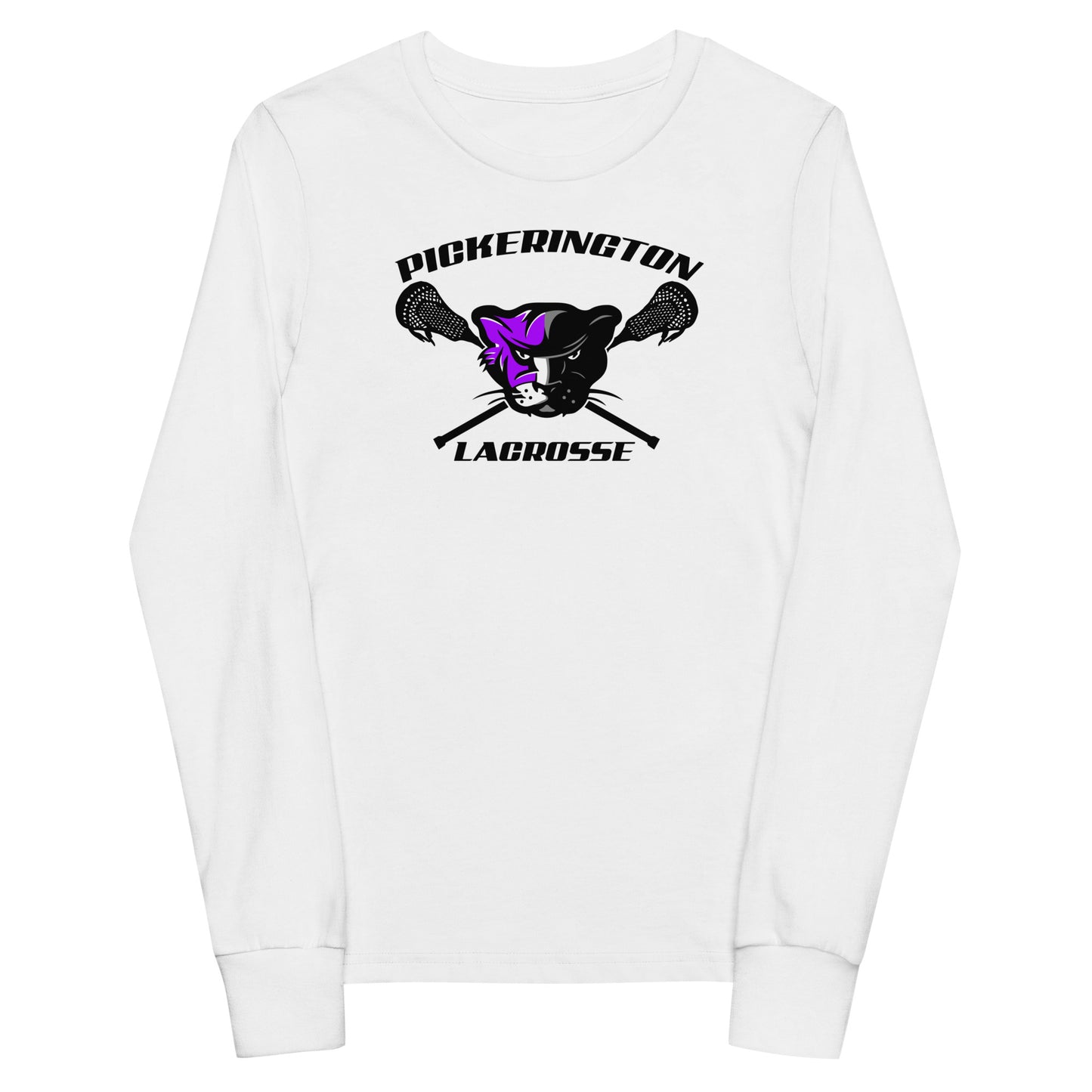 Youth LaxCats Bella + Canvas Long Sleeve Tee