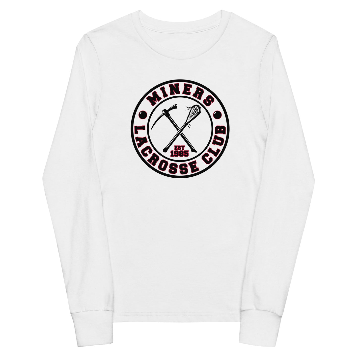 Youth Edmonton Miners Bella + Canvas Long Sleeve Tee