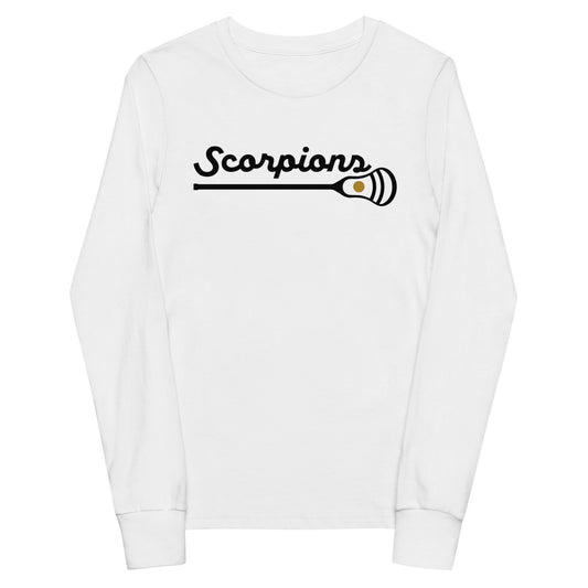 Youth Austin Scorpions Bella + Canvas Long Sleeve