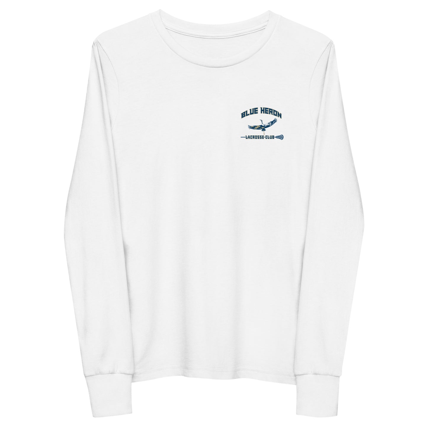 Youth Blue Heron Lacrosse Bella + Canvas Long Sleeve