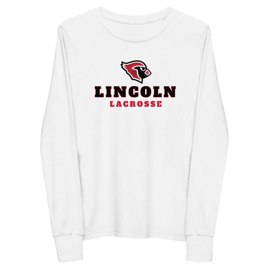 Youth Lincoln Lacrosse Bella + Canvas Long Sleeve Shirt