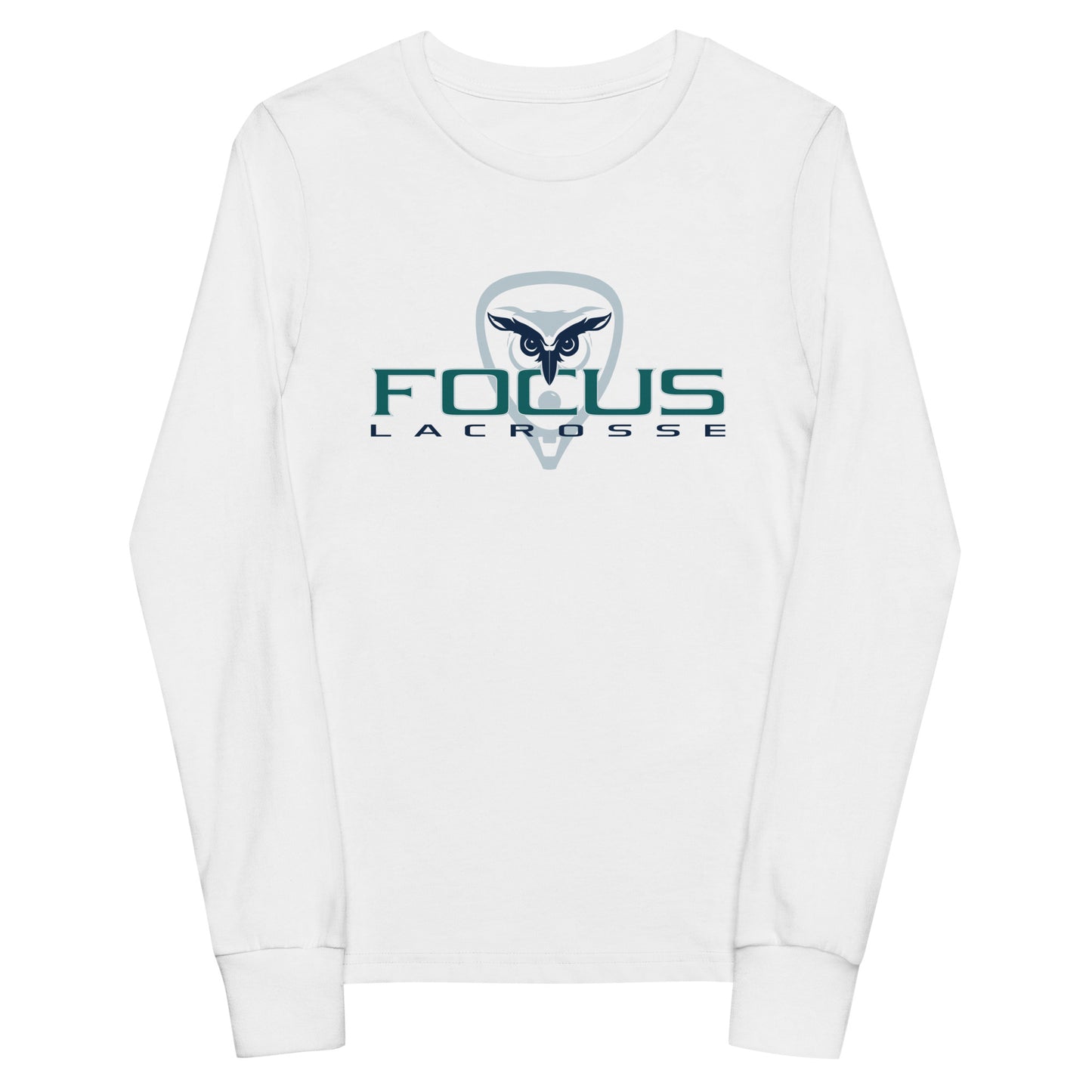 Youth Focus Lacrosse Bella + Canvas Long Sleeve Shirt