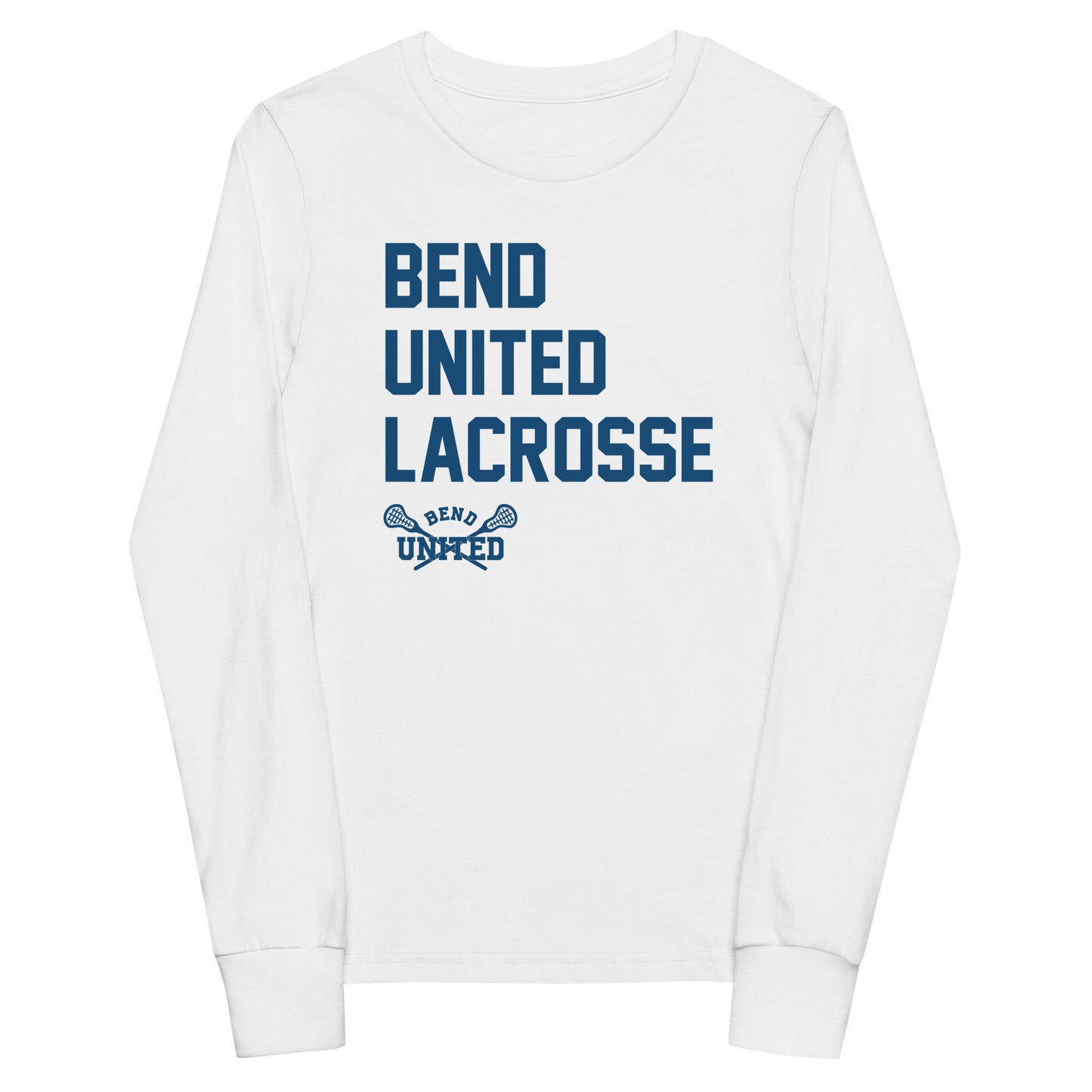 Youth Bend United Lacrosse Bella + Canvas Long Sleeve Shirt