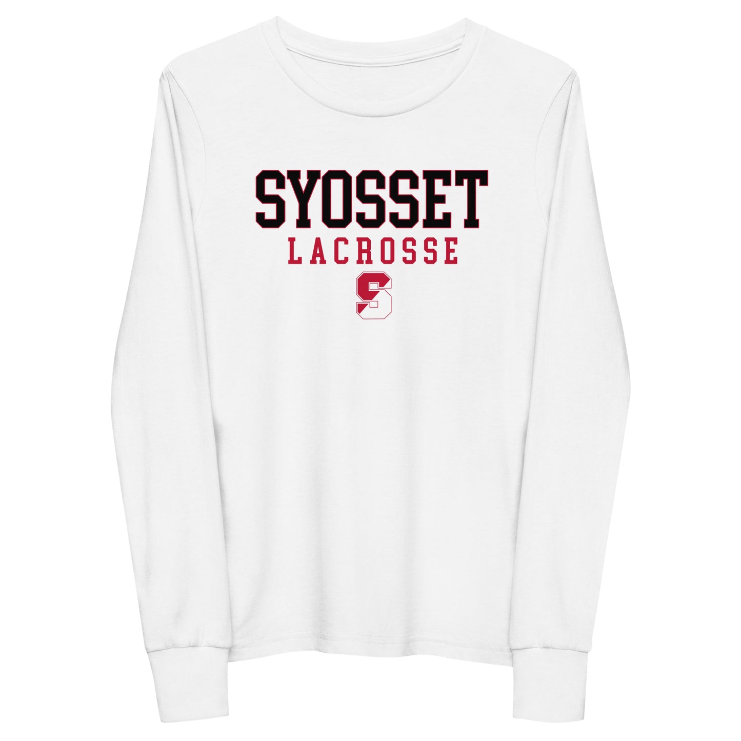 Youth Syosset Lacrosse Bella + Canvas Long Sleeve Shirt