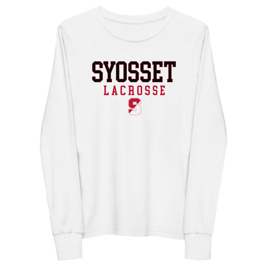 Youth Syosset Lacrosse Bella + Canvas Long Sleeve Shirt