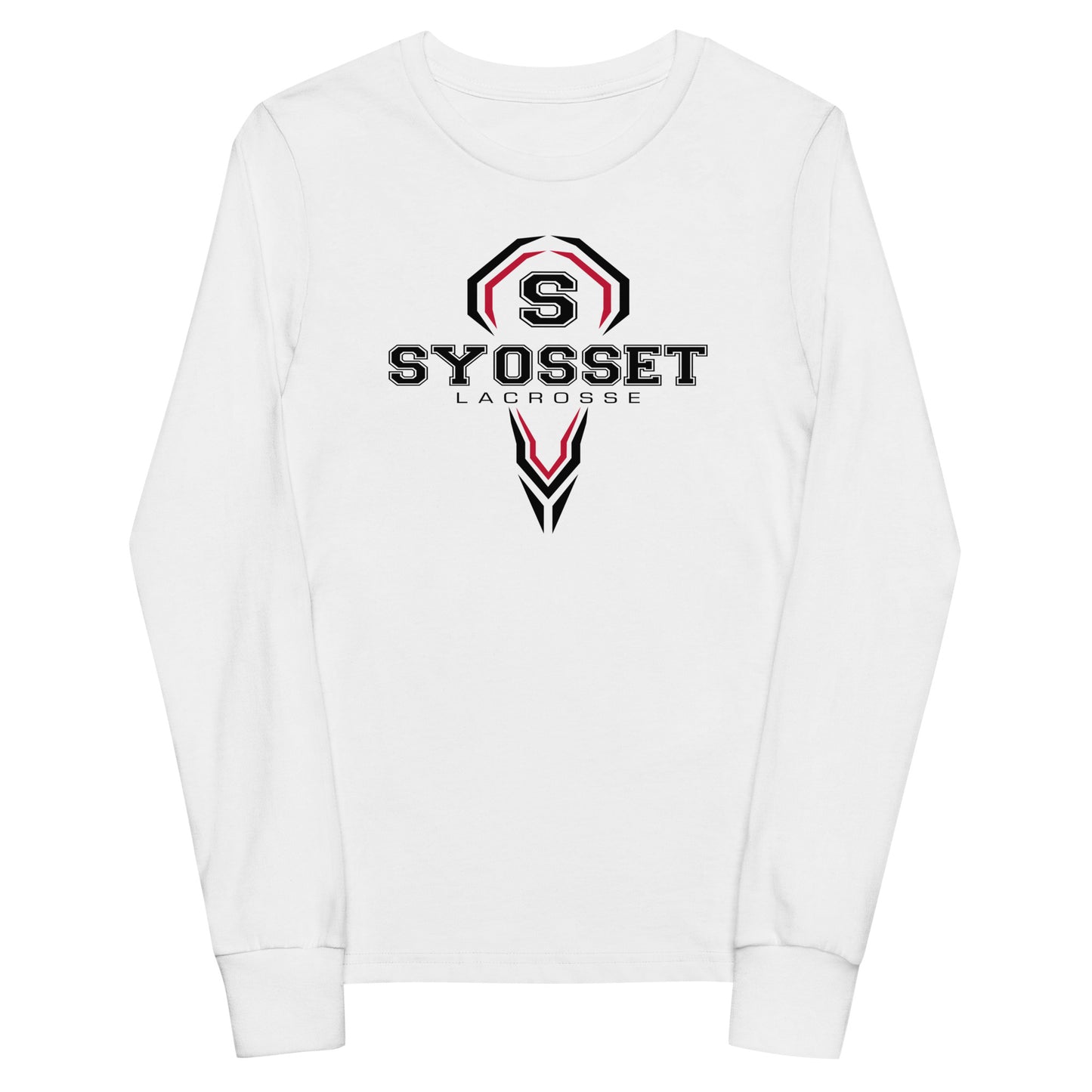 Youth Syosset Lacrosse Bella + Canvas Long Sleeve Shirt