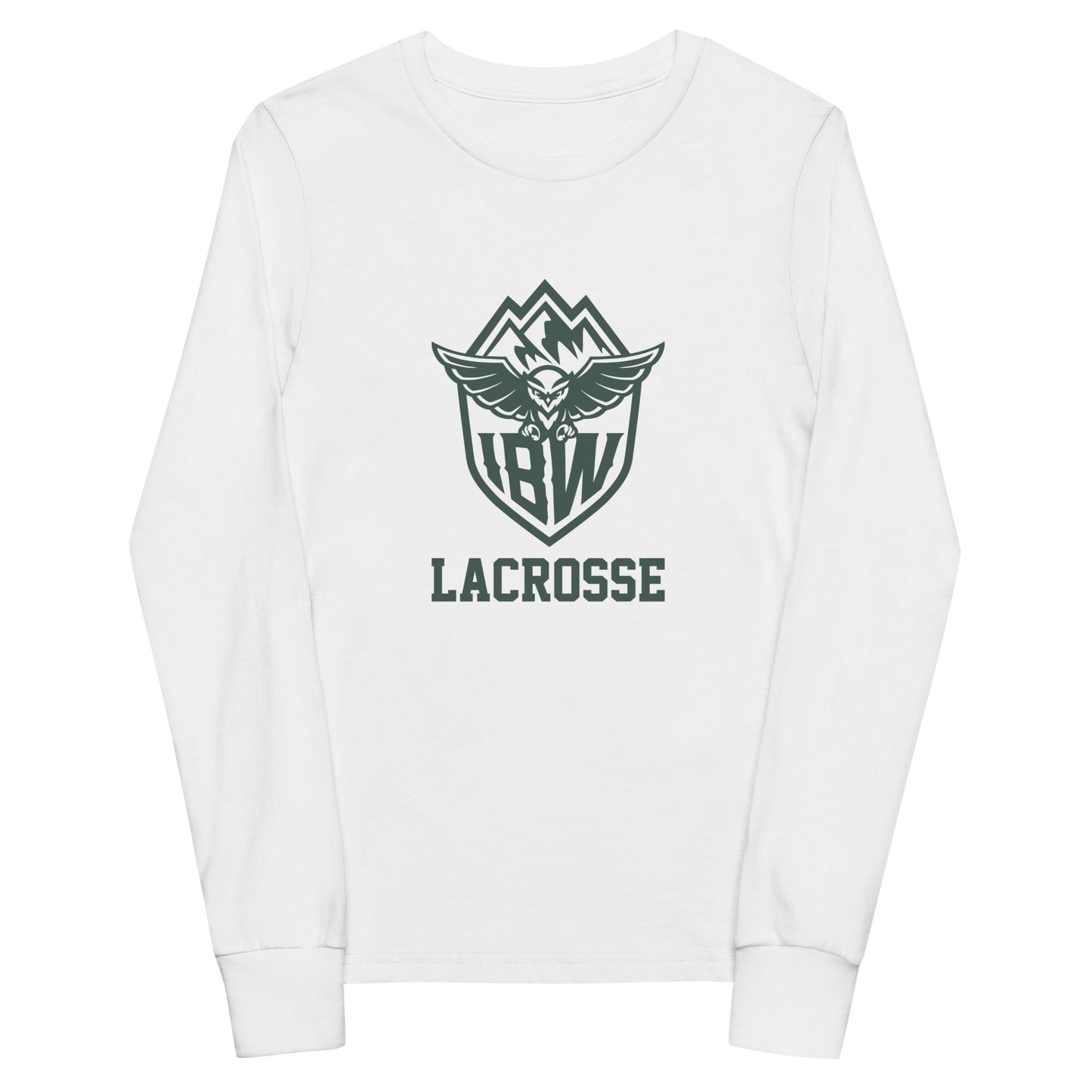 Youth Ida B. Wells Lacrosse Bella + Canvas Long Sleeve Shirt