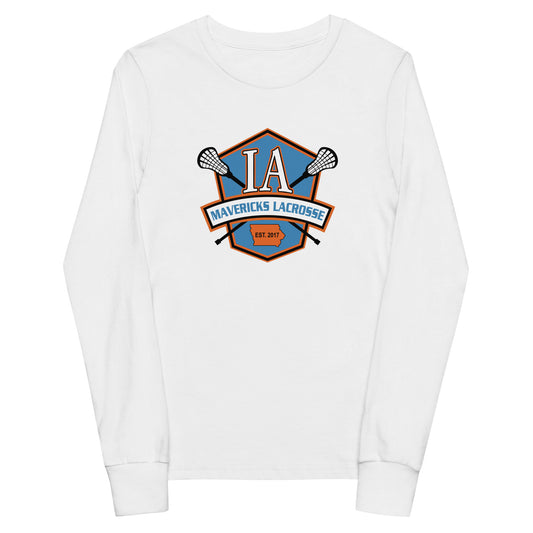 Youth Iowa Mavericks Bella + Canvas Long Sleeve Shirt