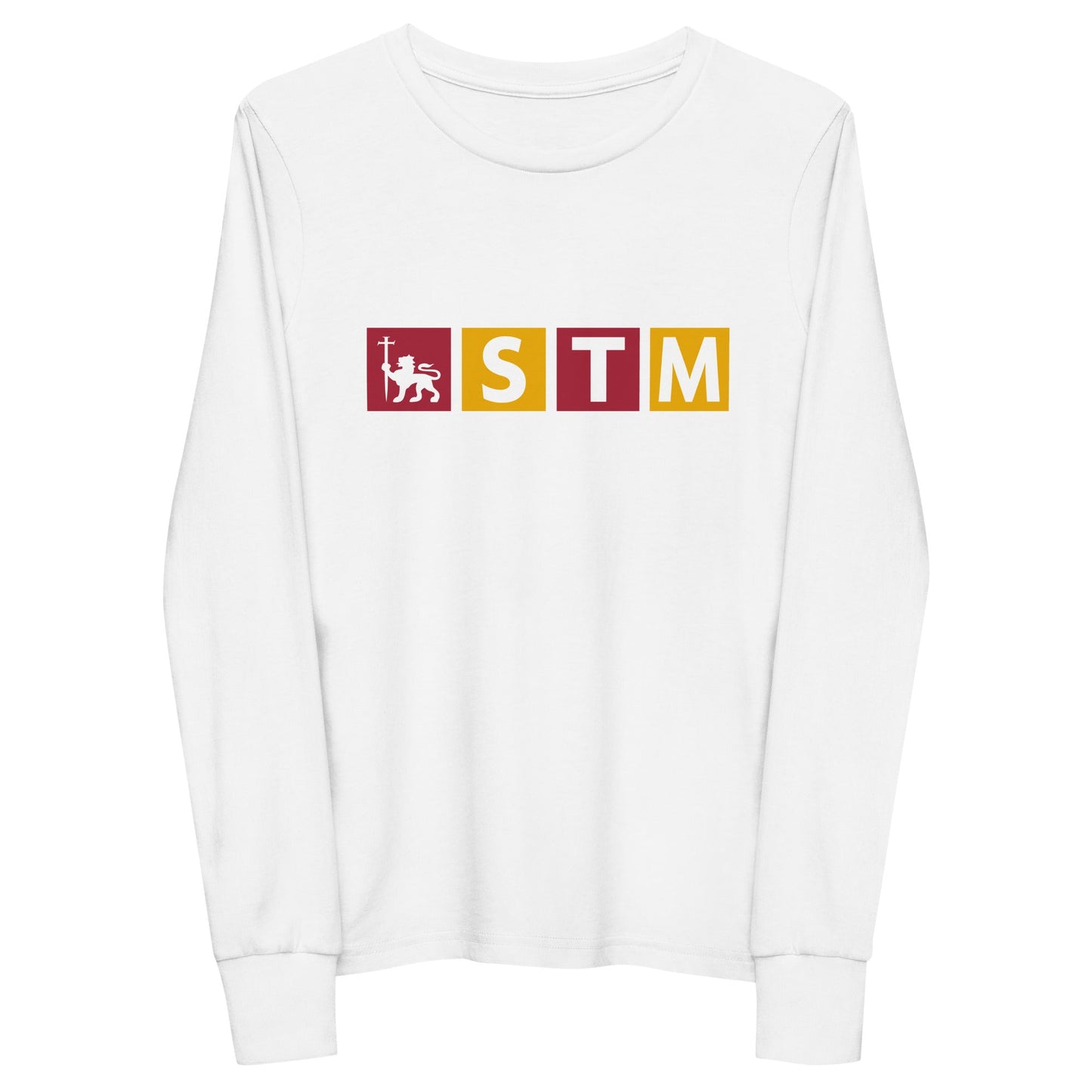 Youth STM Catholic Bella + Canvas Long Sleeve Shirt