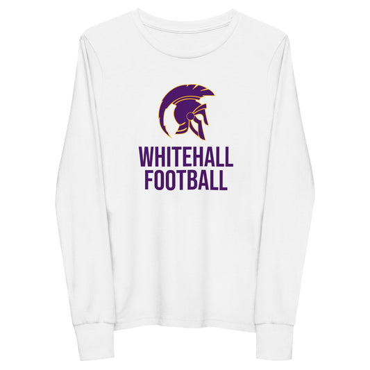 Youth Whitehall Football Bella + Canvas Long Sleeve Shirt