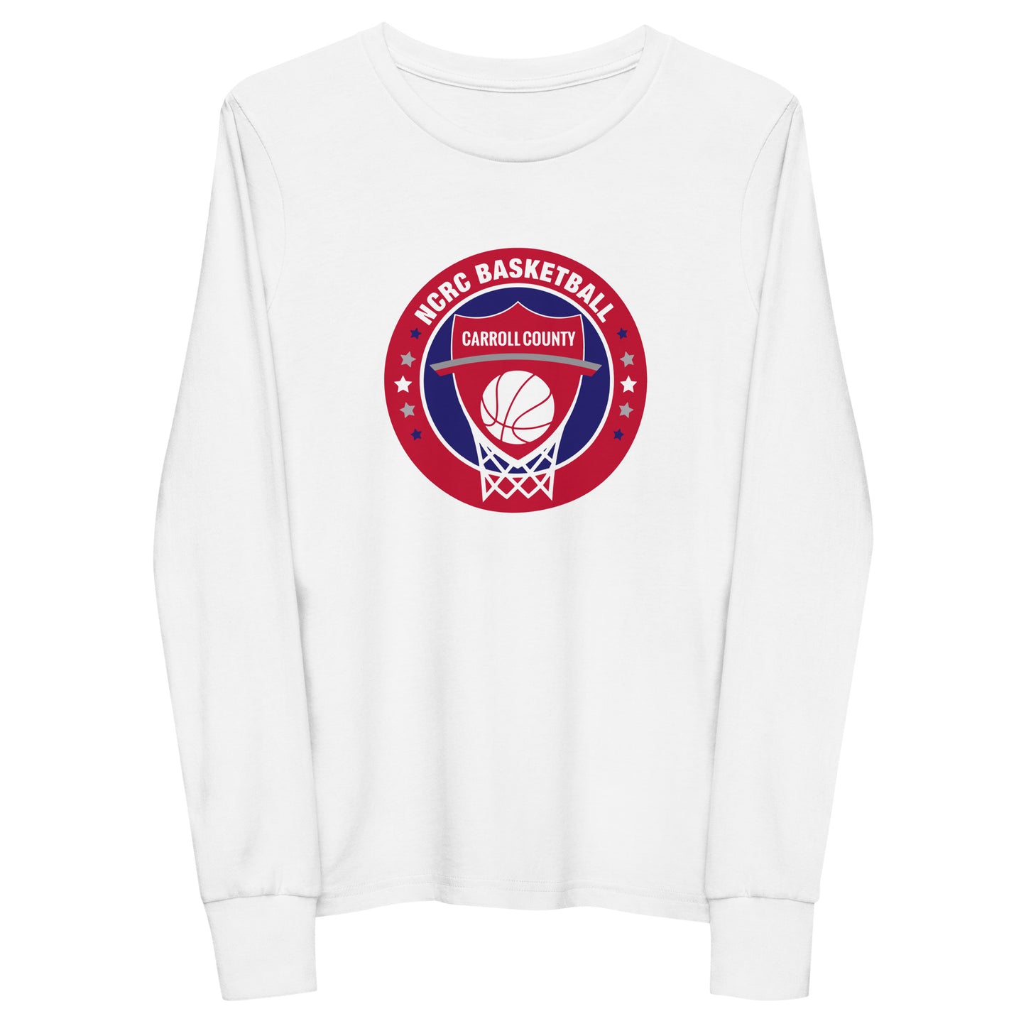 Youth NCRC Basketball  Bella + Canvas Long Sleeve Shirt