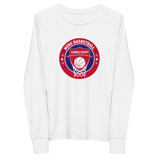 Youth NCRC Basketball  Bella + Canvas Long Sleeve Shirt