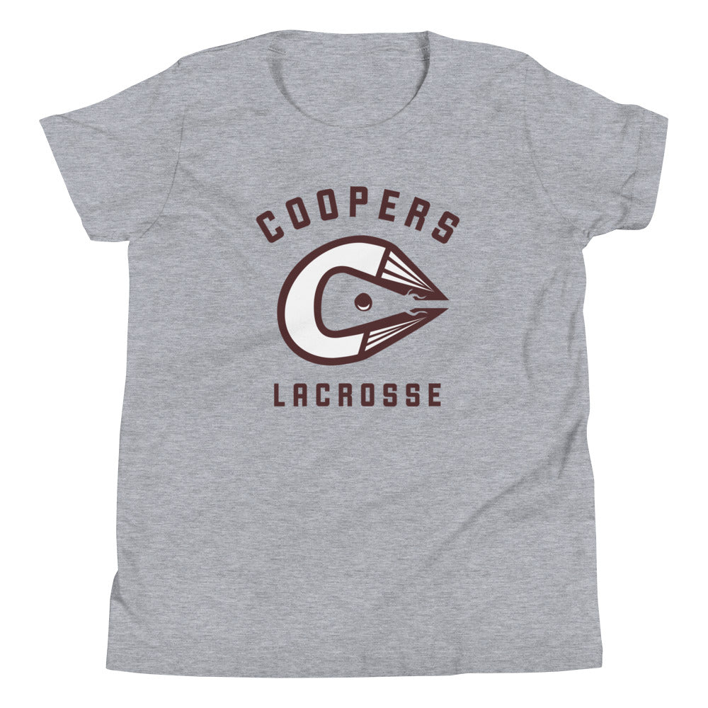 Youth Coopers Lacrosse Bella + Canvas T-shirt
