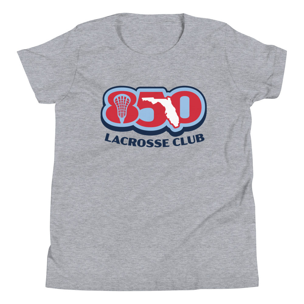 Youth 850 Lacrosse Bella + Canvas T-shirt