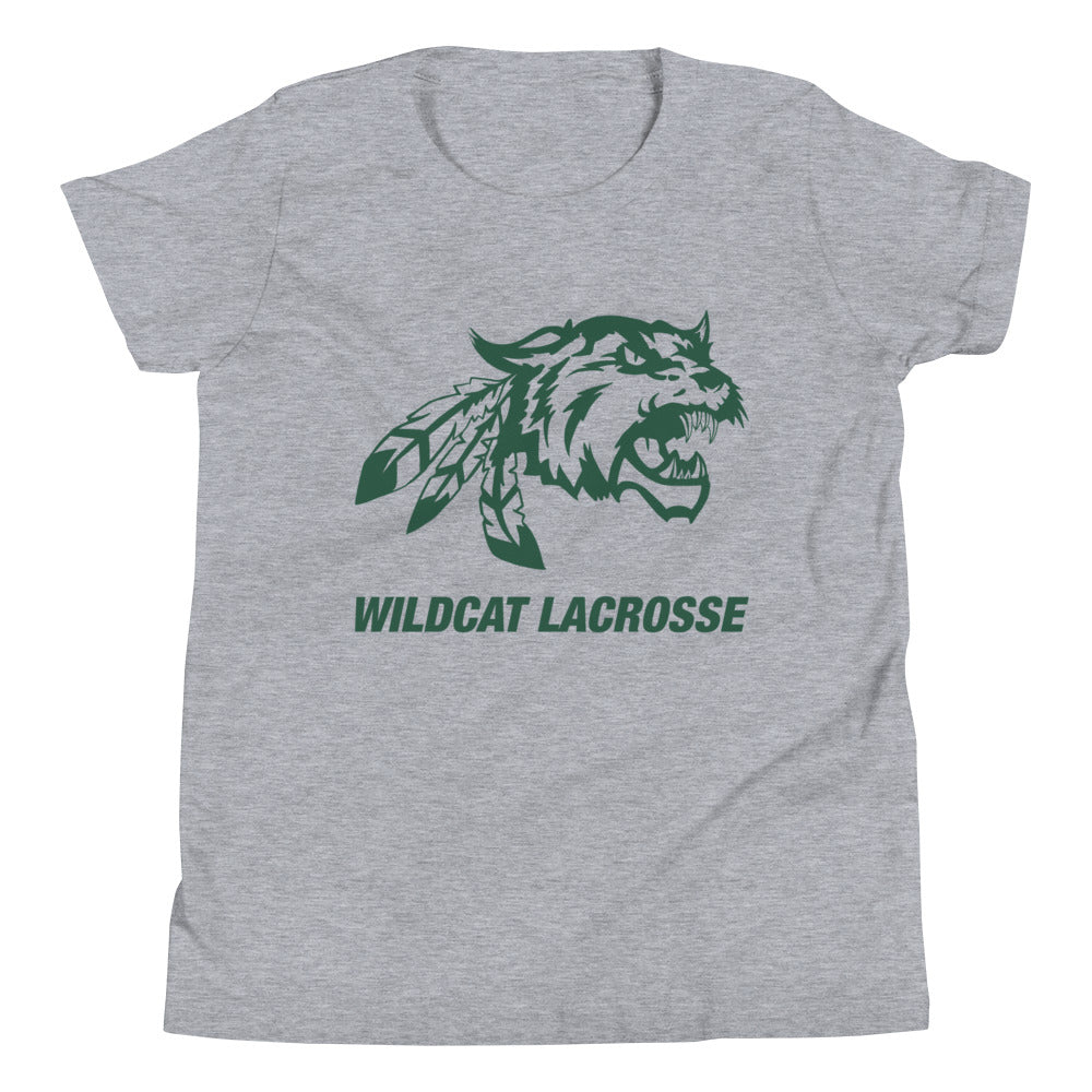 Youth Wildcats Club Lax Bella + Canvas T-shirt