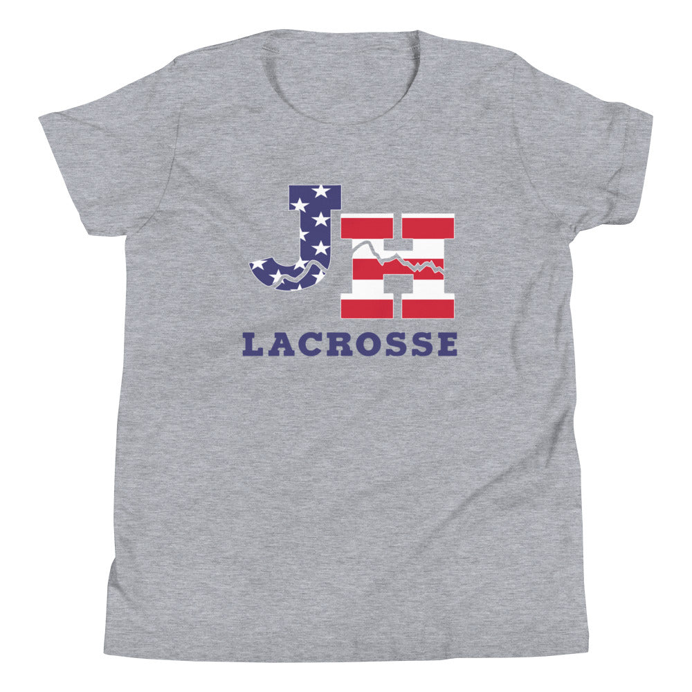 Youth Jackson Hole Lacrosse USA Bella + Canvas T-shirt