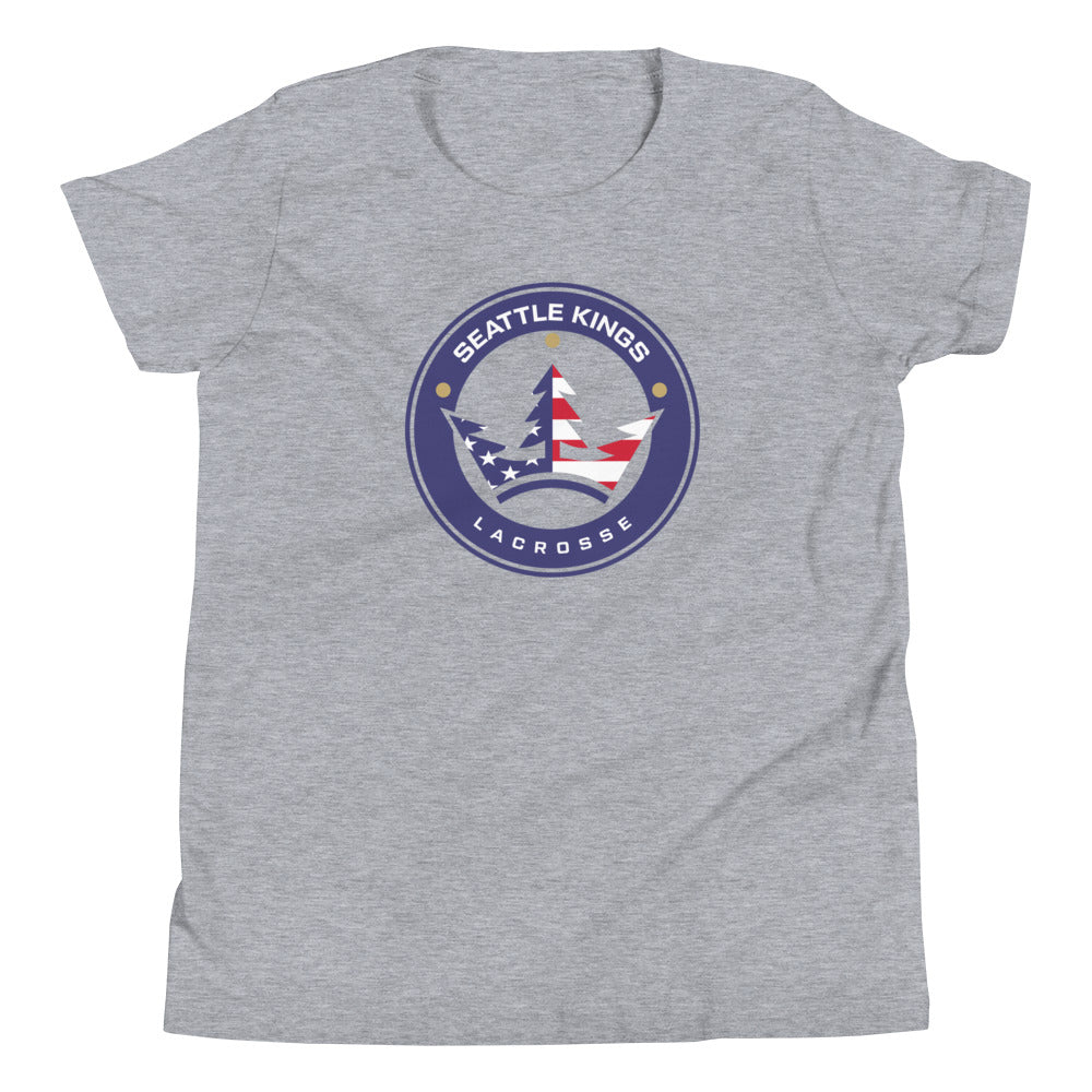 Youth Seattle Kings USA Bella + Canvas T-shirt
