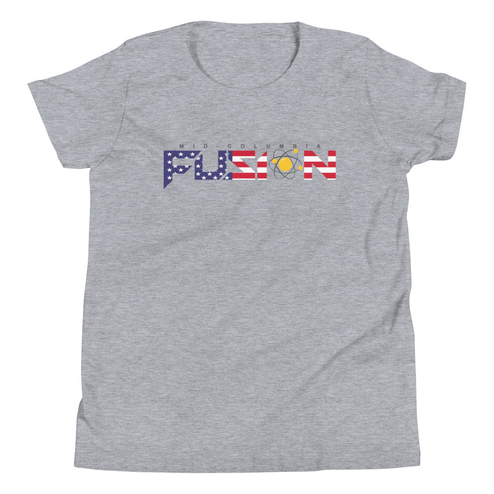 Youth Mid-Columbia Fusion USA Bella + Canvas T-shirt
