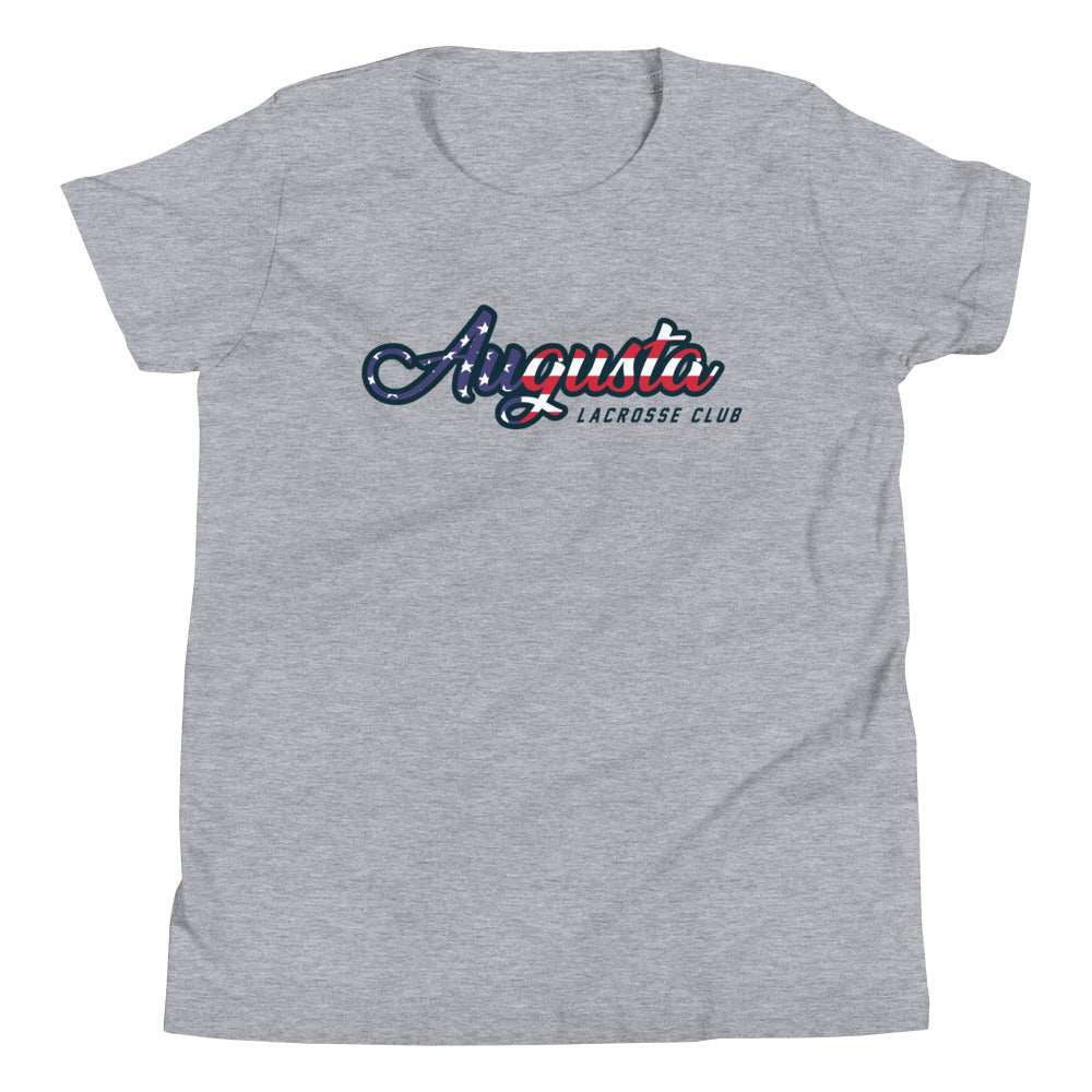 Youth Augusta Lacrosse  USA Bella + Canvas T-shirt
