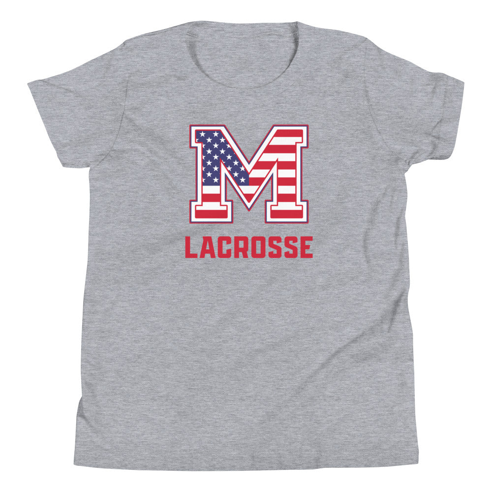 Youth Maryville Lacrosse USA Bella + Canvas T-Shirt