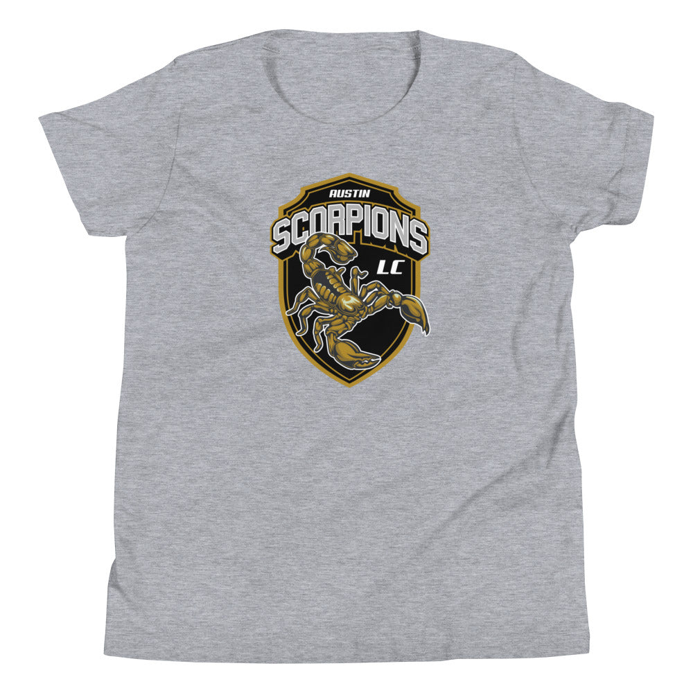 Youth Austin Scorpions Bella + Canvas T-Shirt