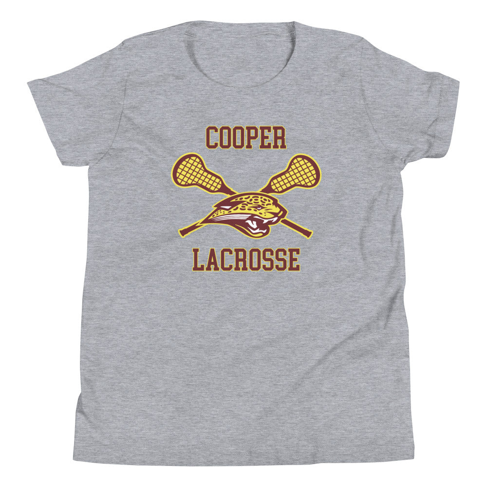 Youth Cooper Lacrosse Bella + Canvas T-shirt