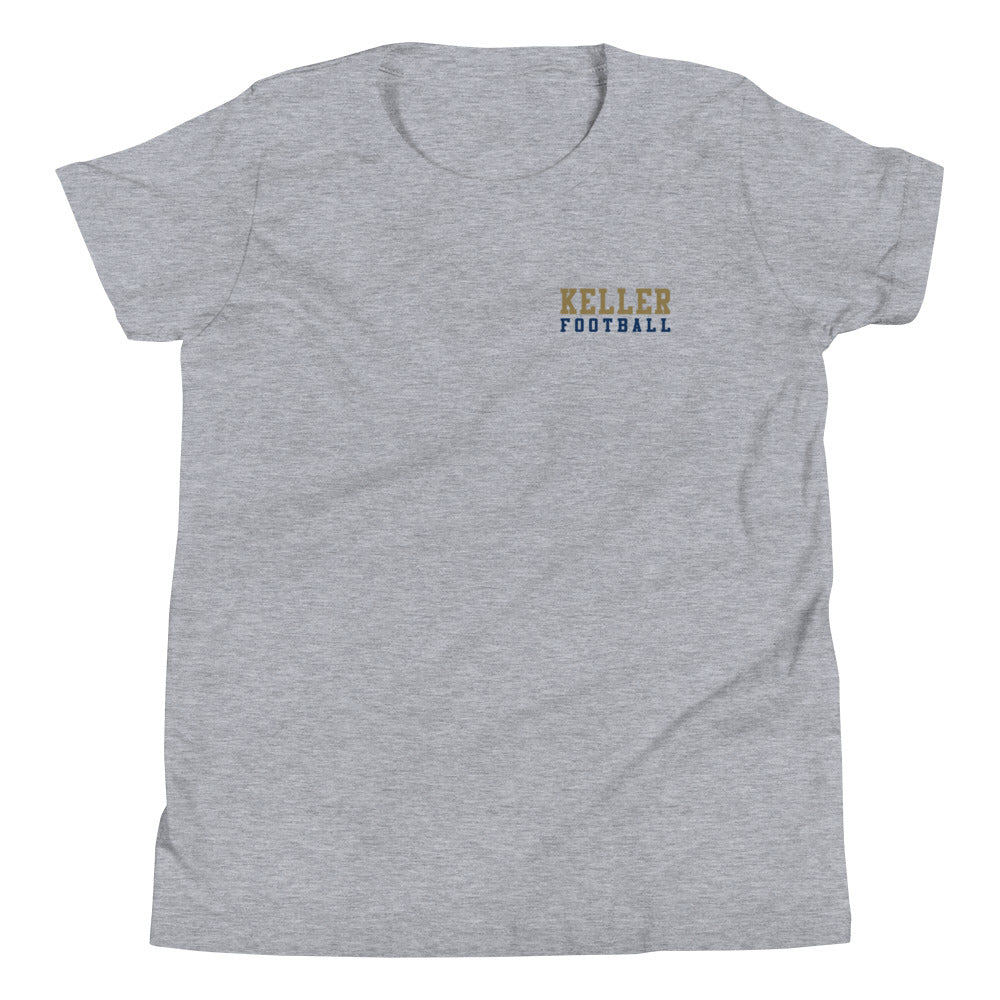 Youth Keller Football Bella + Canvas T-Shirt | Water Tower