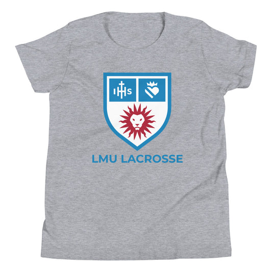 Youth LMU Lacrosse Bella + Canvas T-shirt