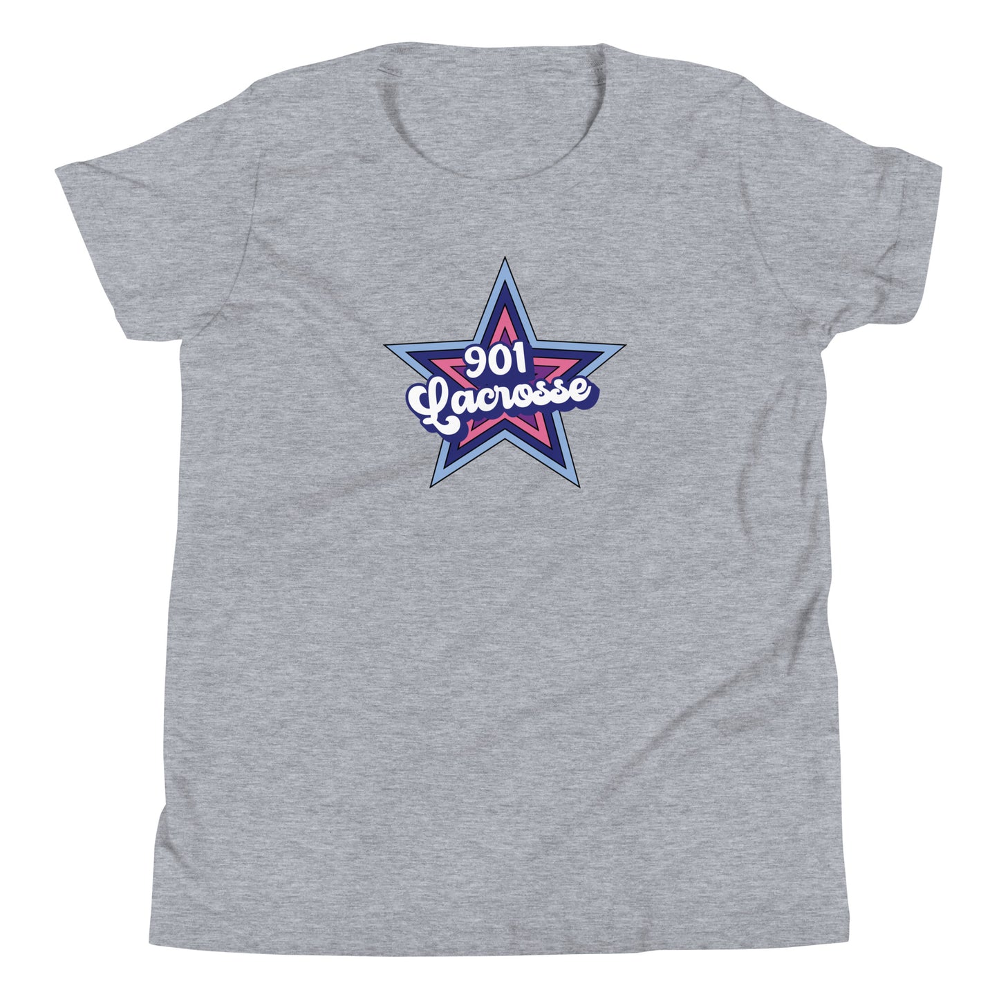 Youth 901 Lacrosse Youth Bella + Canvas  Staple Tee
