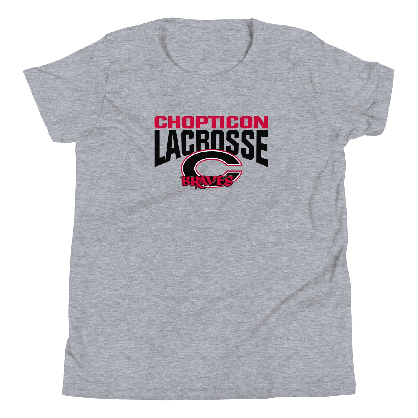 Youth Chopticon Lacrosse Bella + Canvas T-shirt
