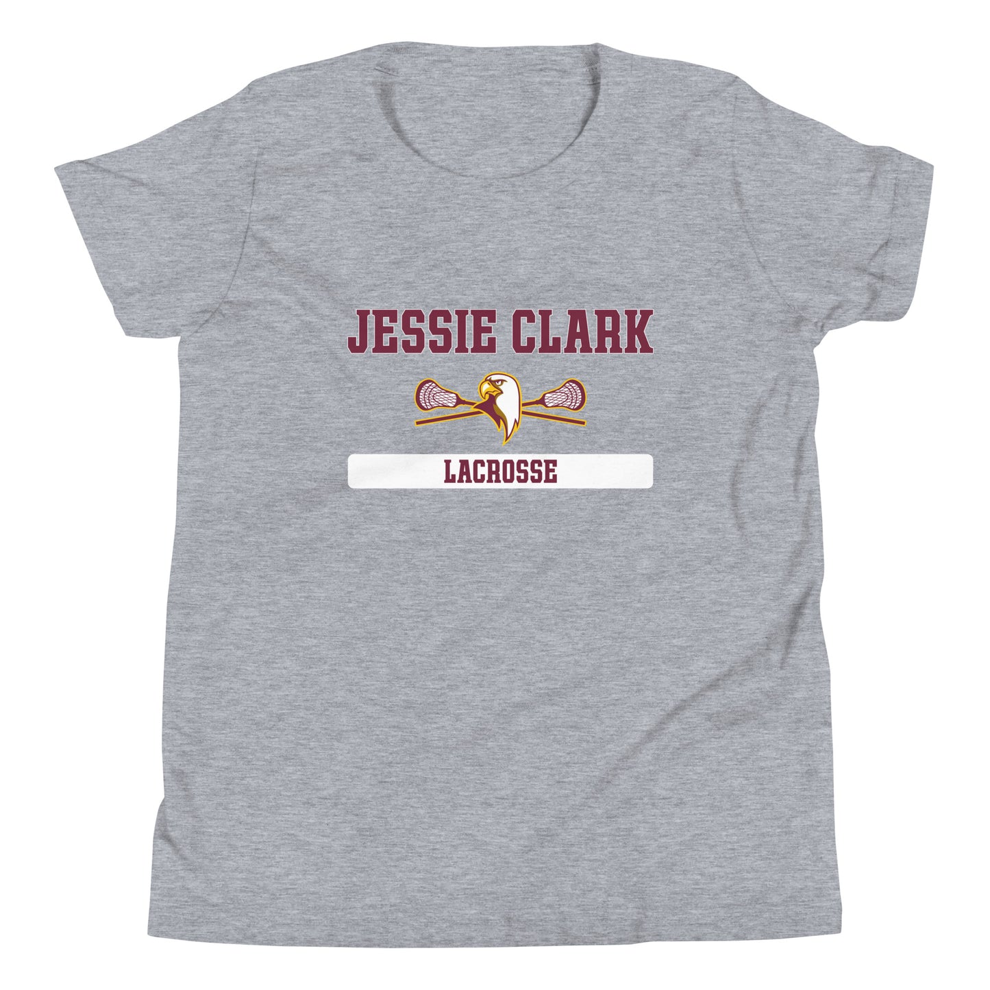 Youth Jessie Clark Lacrosse Bella + Canvas T-shirt
