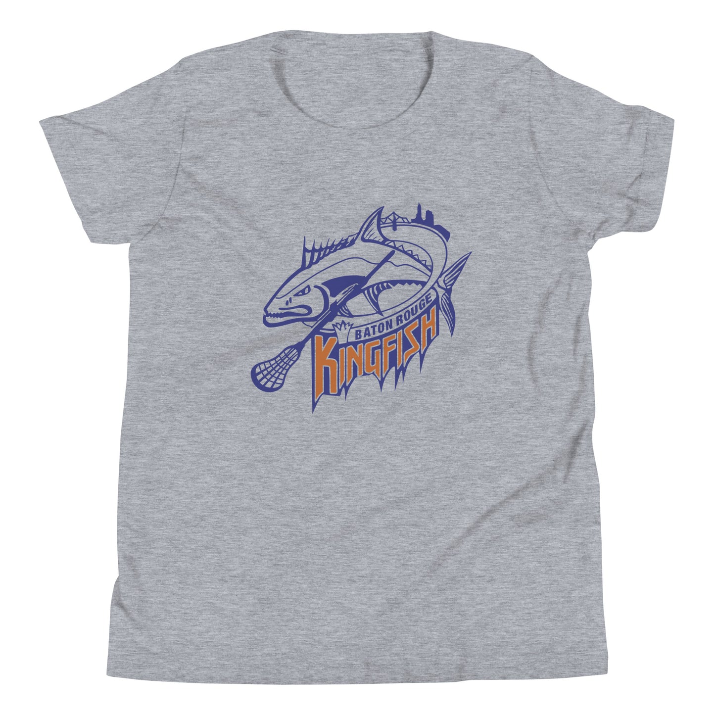 Youth Kingfish Lacrosse Bella + Canvas T-shirt