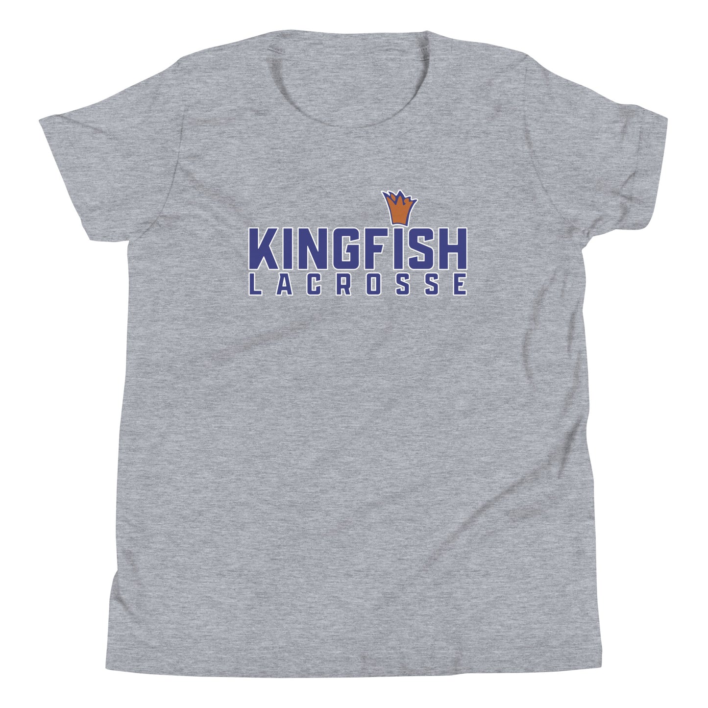 Youth Kingfish Lacrosse Bella + Canvas T-shirt