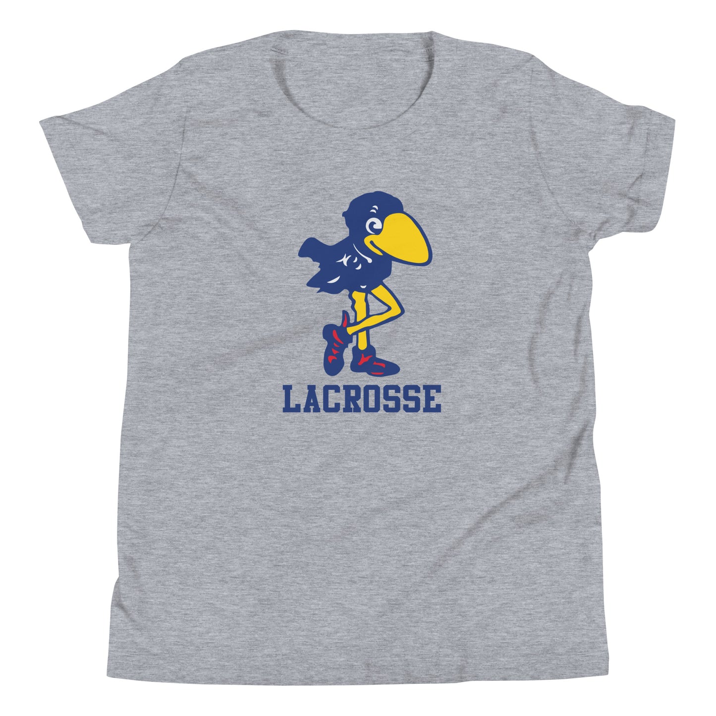 Youth KU Club Lacrosse Bella + Canvas T-Shirt