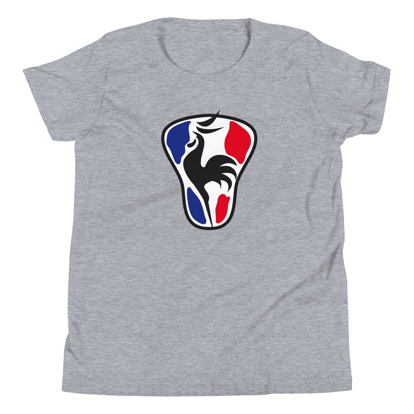 Youth France Lacrosse Bella + Canvas T-shirt