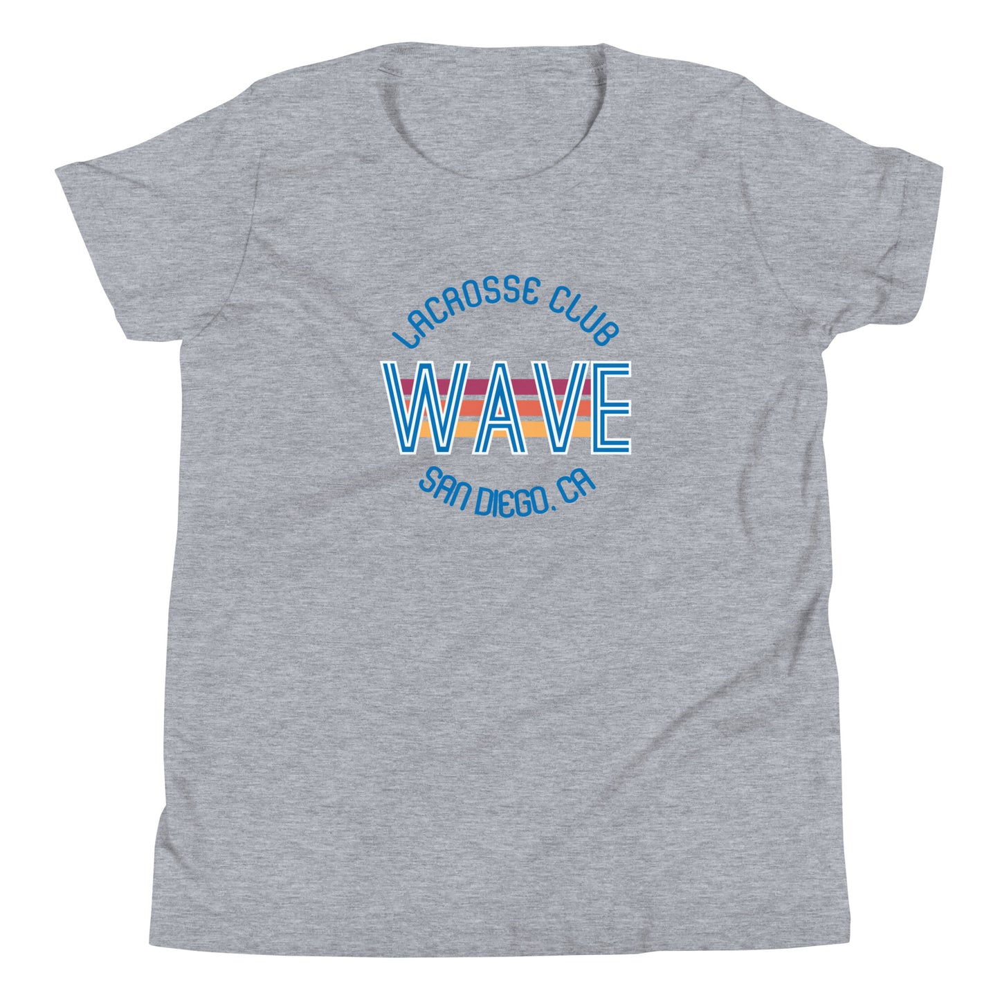 Youth SD Wave Lacrosse Bella + Canvas T-shirt