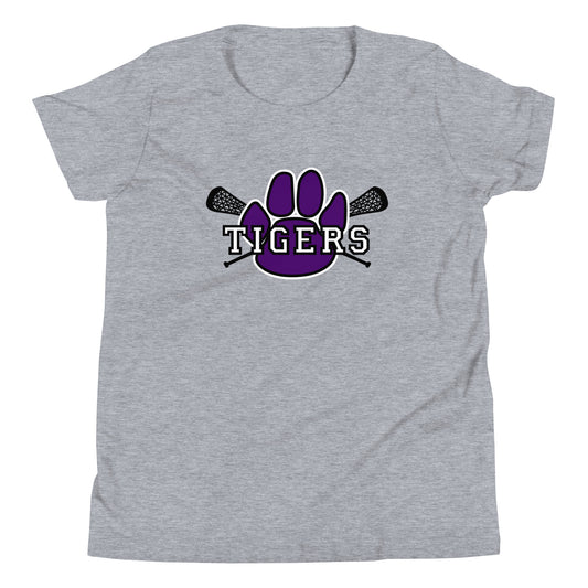 Youth Tiger Lax  Bella + Canvas T-shirt