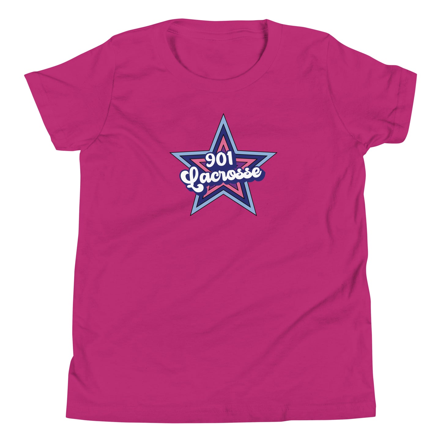 Youth 901 Lacrosse Youth Bella + Canvas  Staple Tee