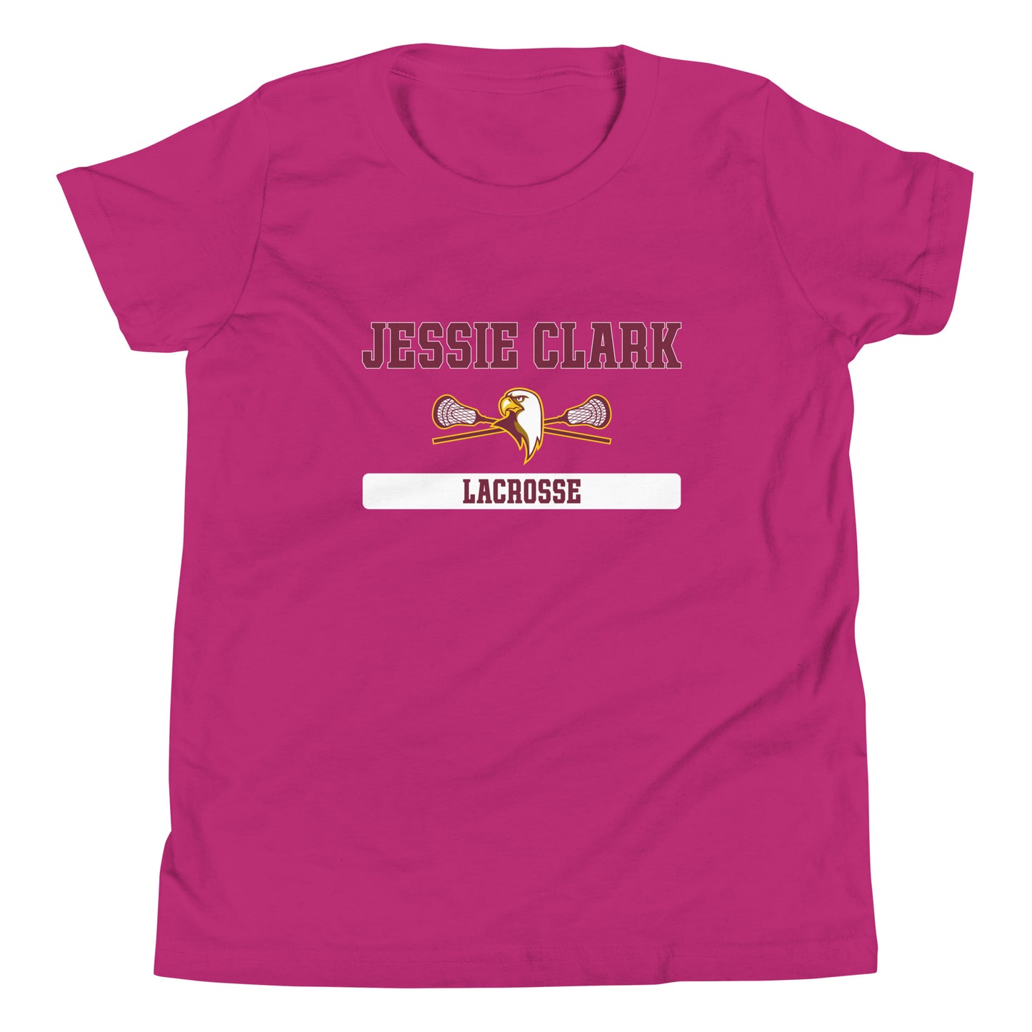 Youth Jessie Clark Lacrosse Bella + Canvas T-shirt