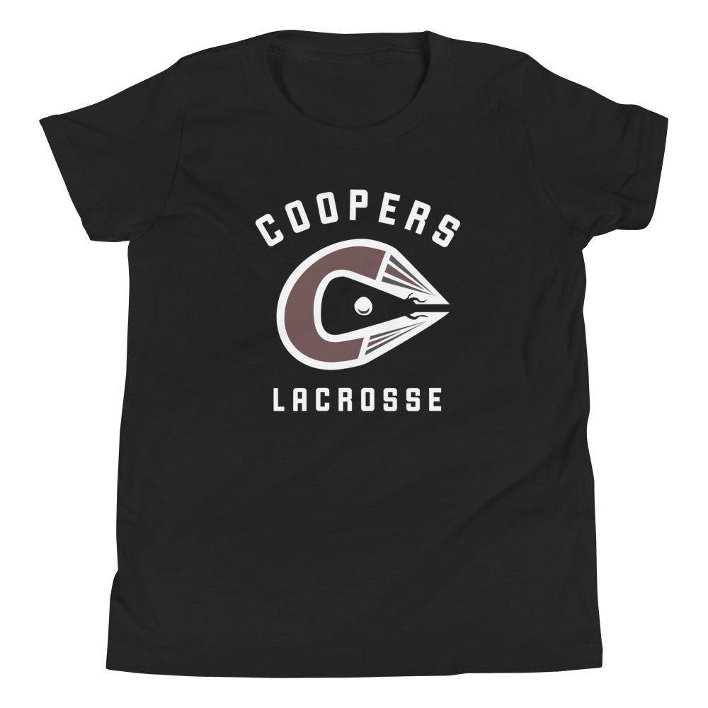 Youth Coopers Lacrosse Bella + Canvas T-shirt
