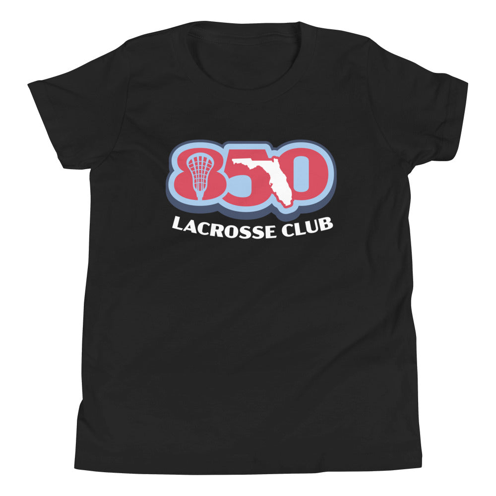 Youth 850 Lacrosse Bella + Canvas T-shirt