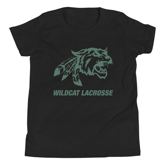 Youth Wildcats Club Lax Bella + Canvas T-shirt