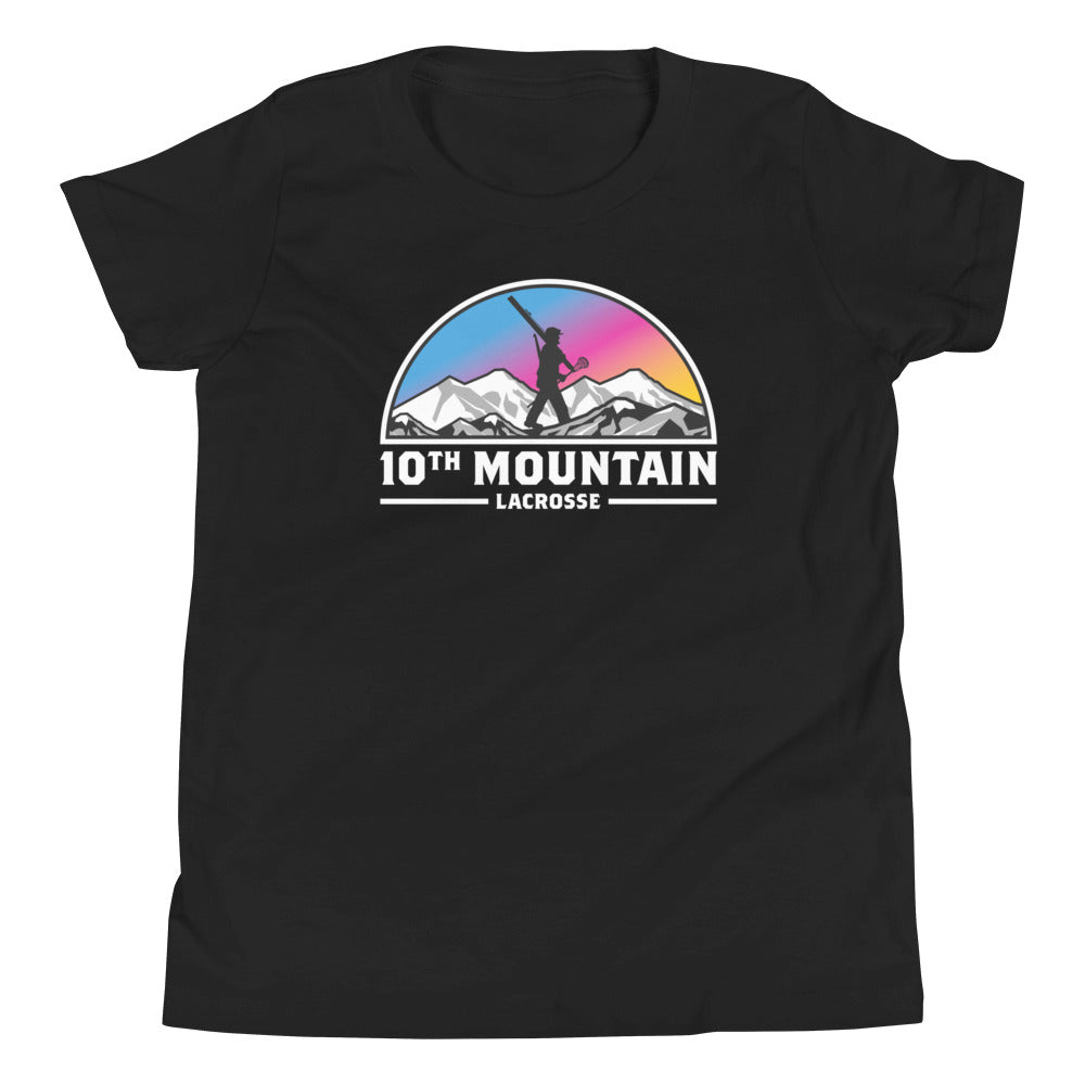 Youth 10th Mountain Lacrosse Bella + Canvas T-Shirt