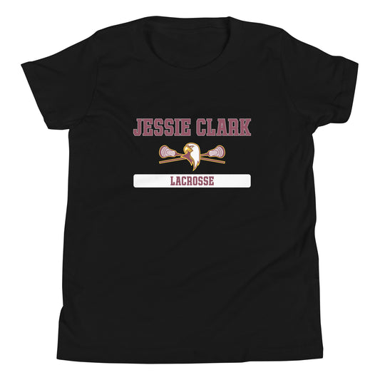 Youth Jessie Clark Lacrosse Bella + Canvas T-shirt