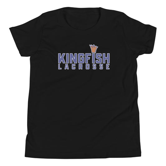 Youth Kingfish Lacrosse Bella + Canvas T-shirt