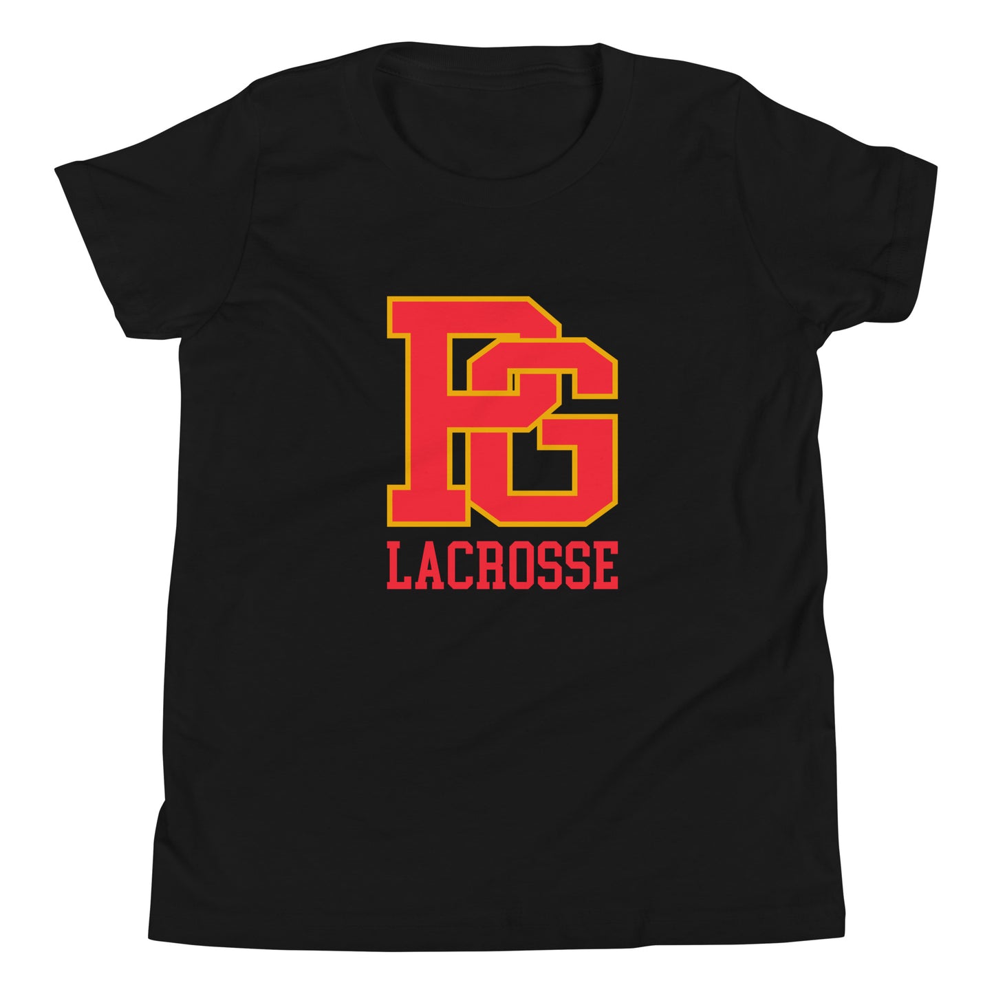 Youth Pacific Grove High School Men's Lacrosse Bella + Canvas T-shirt