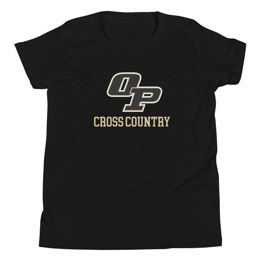 Youth Oak Park Track and Cross Country Bella + Canvas T-shirt