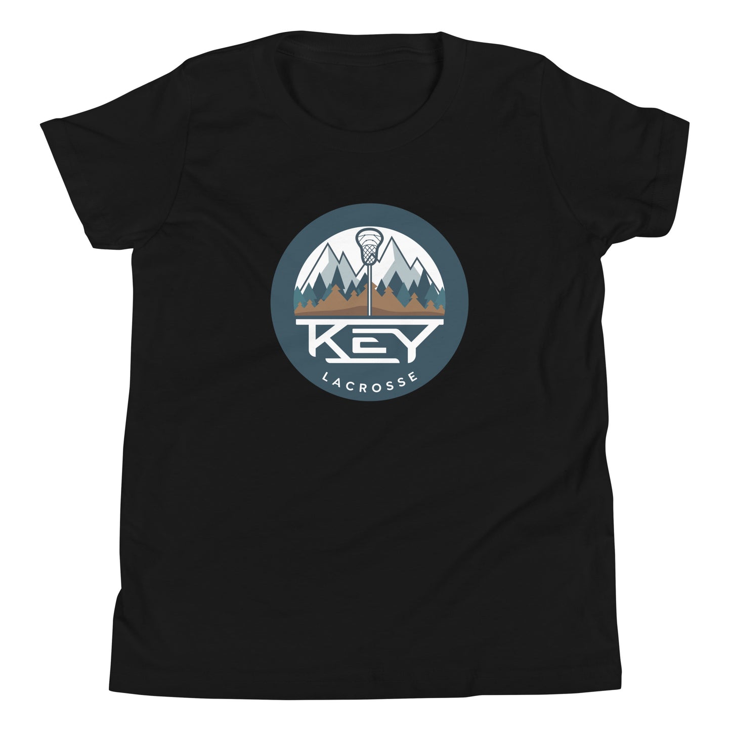 Youth Key Lacrosse Bella + Canvas T-shirt