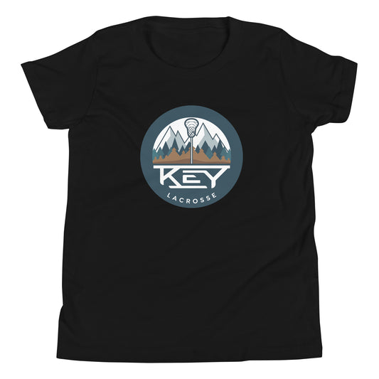 Youth Key Lacrosse Bella + Canvas T-shirt